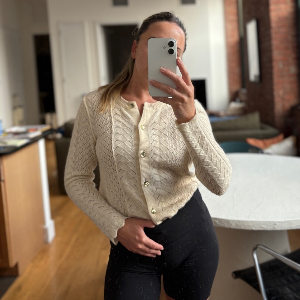 Vintage Cable Knit Women's Sweater